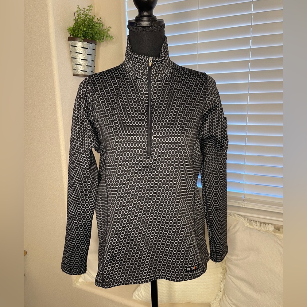 Kerrits Muzzle Nuzzle Fleece Half Zip Riding Top